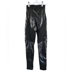 Smoke Rise Black Leather Pants
